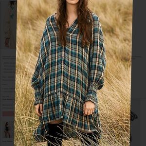 Free People Red Moon Mini Dress